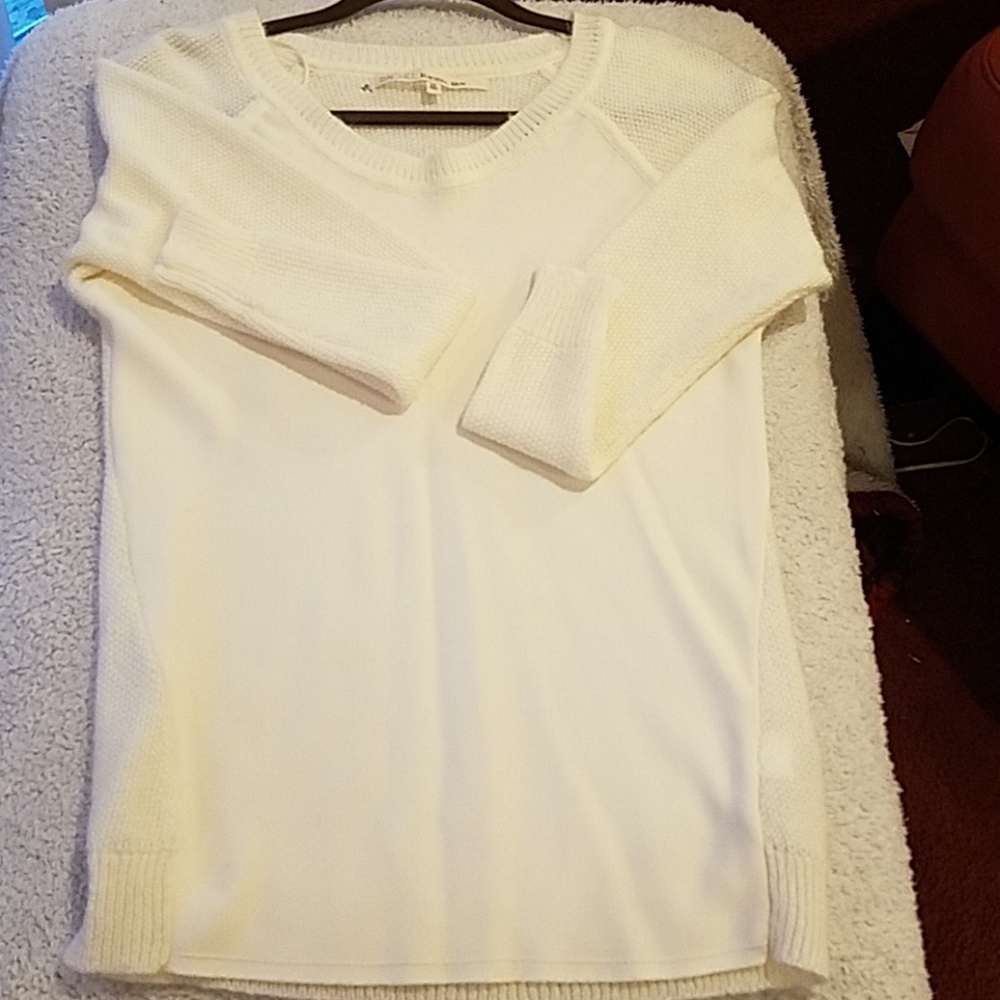 Rachel Roy Black or Cream Cashmere sweater
